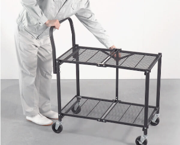 折りたたみ式　作業台　ラック　棚　ワゴン サンワサプライ、折り畳み式ラックワゴン発売 | LOGISTICS TODAY