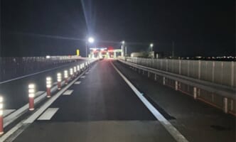 中央道、大月IC入口を夜間閉鎖4/14