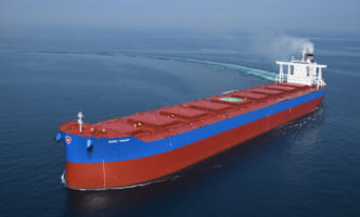 今治造船、18万トン型ばら積み運搬船引き渡し