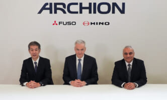 日野・三菱ふ、統合会社ARCHIONの経営体制発表