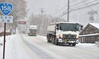 運行強要は違反、福井の荷主へ大雪時の措置を明示