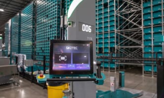 NEC子会社、保守部品倉庫に「Skypod」導入